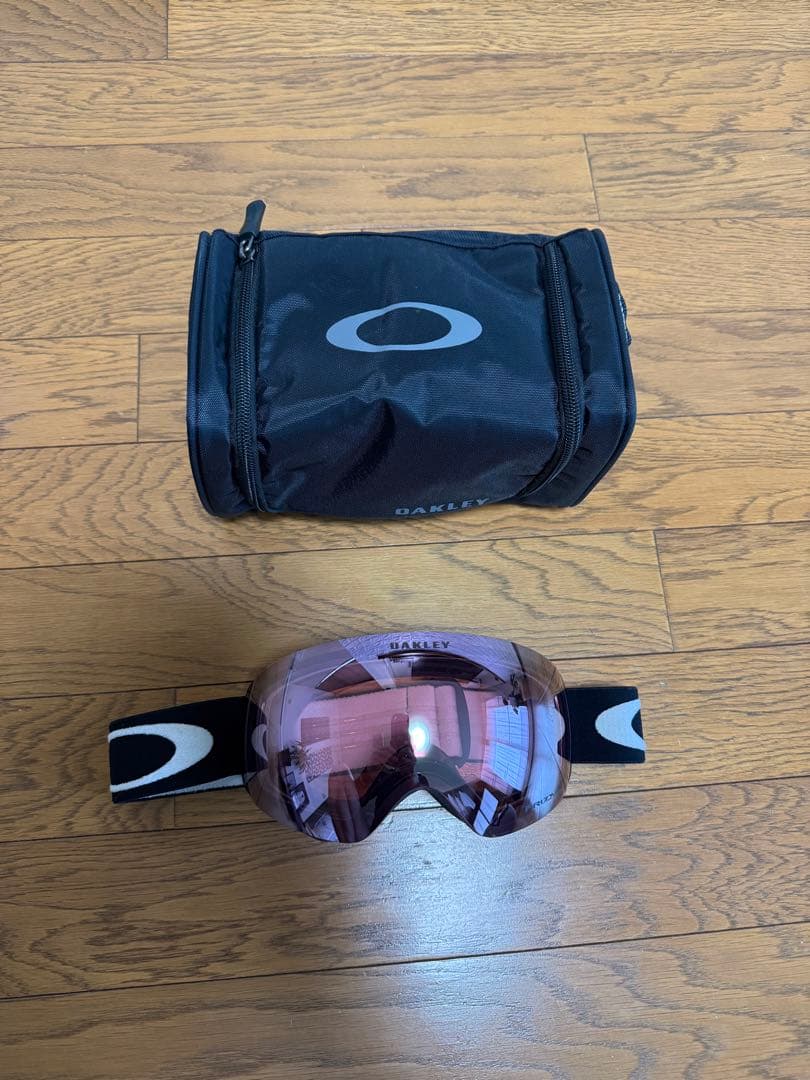 Oakley オークリー　ゴーグル ピンクミラー レンズ