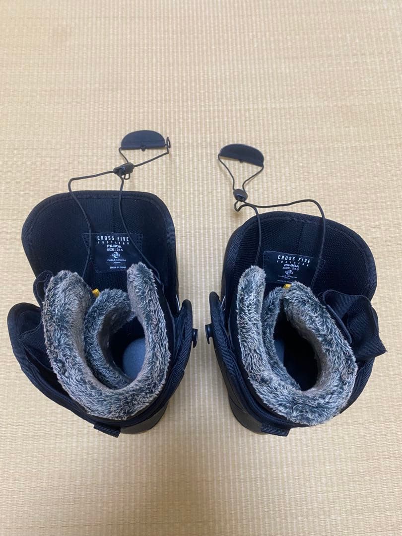 クロスファイブ PX-BOA 24.5cmスノーボードブーツ