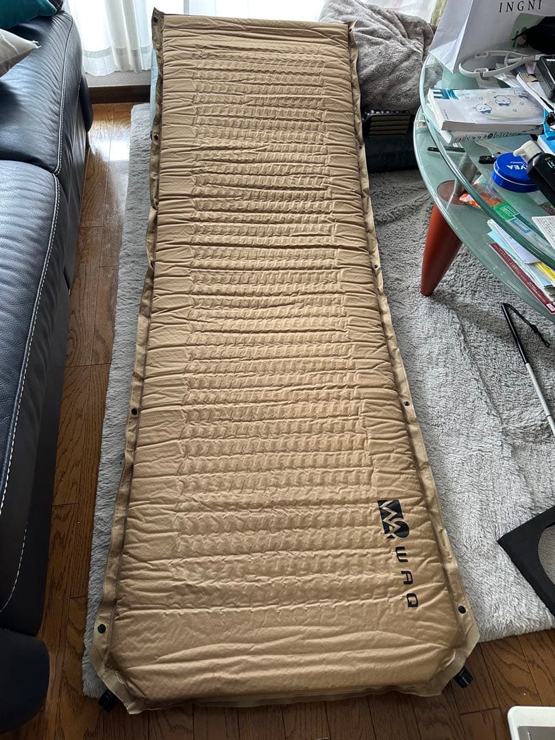 WRAQ エアマットレス ベージュ ロング