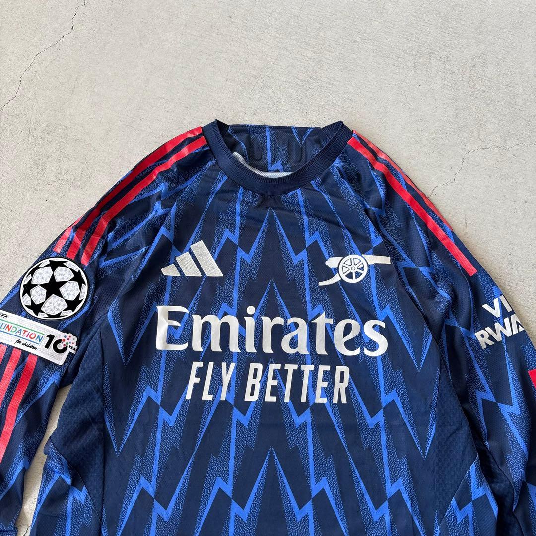 25/26 アーセナル　デクランライス　長袖ユニホーム　CL adidas