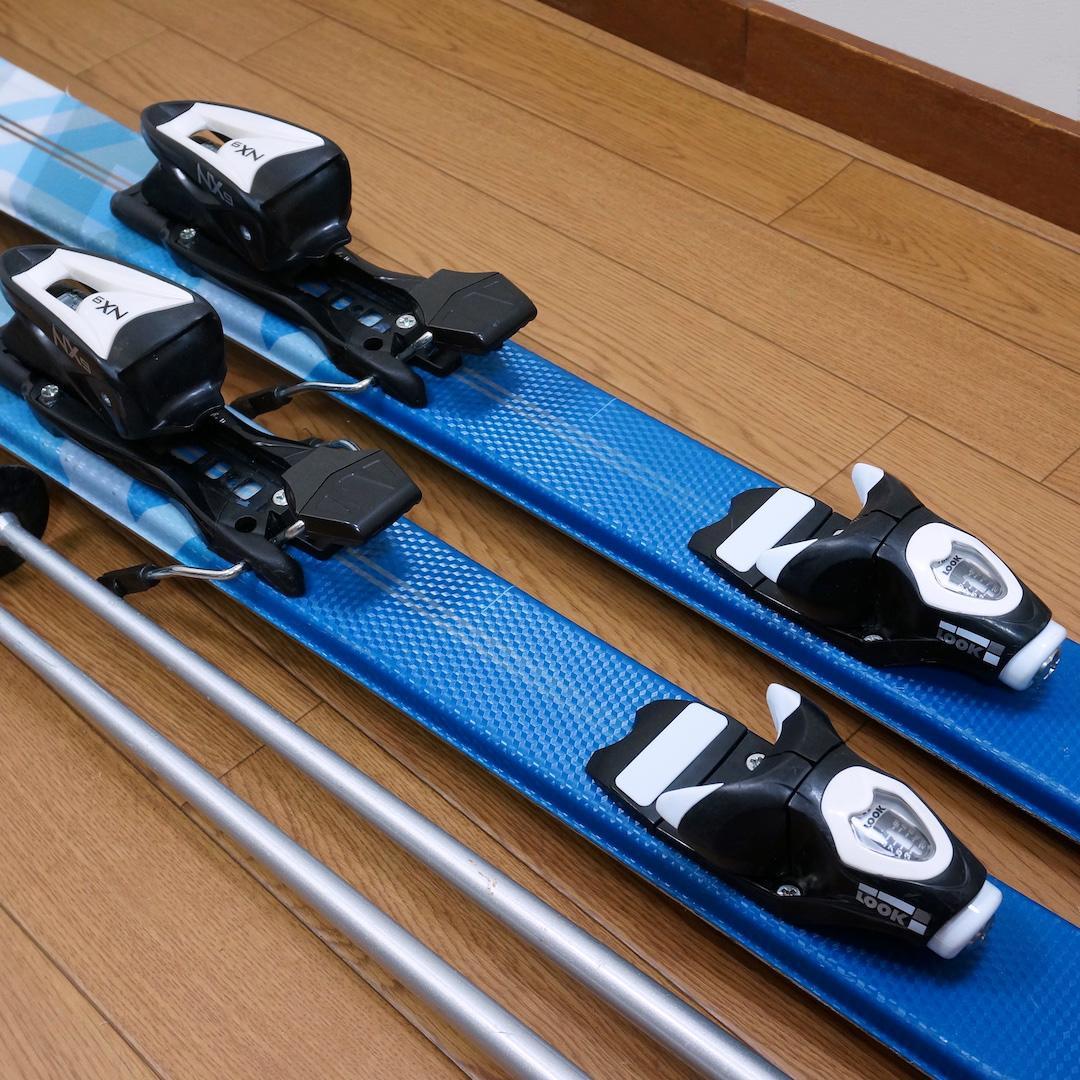 メンテ済 156cm靴26～26.5cm ROTACIONカービングスキーセット