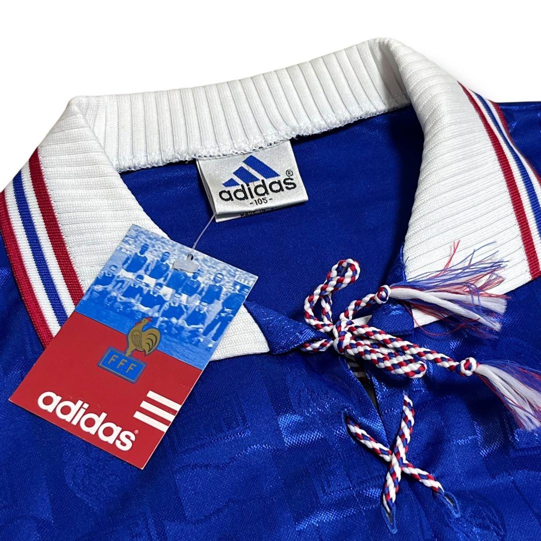 未使用タグ付き! アディダス フランス代表　サッカー 96/97ユニフォームL