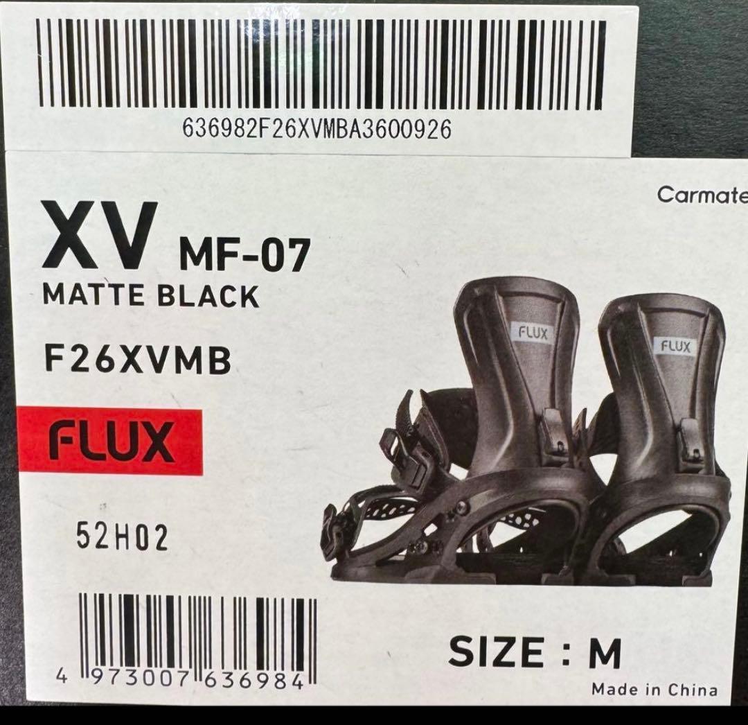 flux xv フラックス　MF-07ビンディング スノーボード