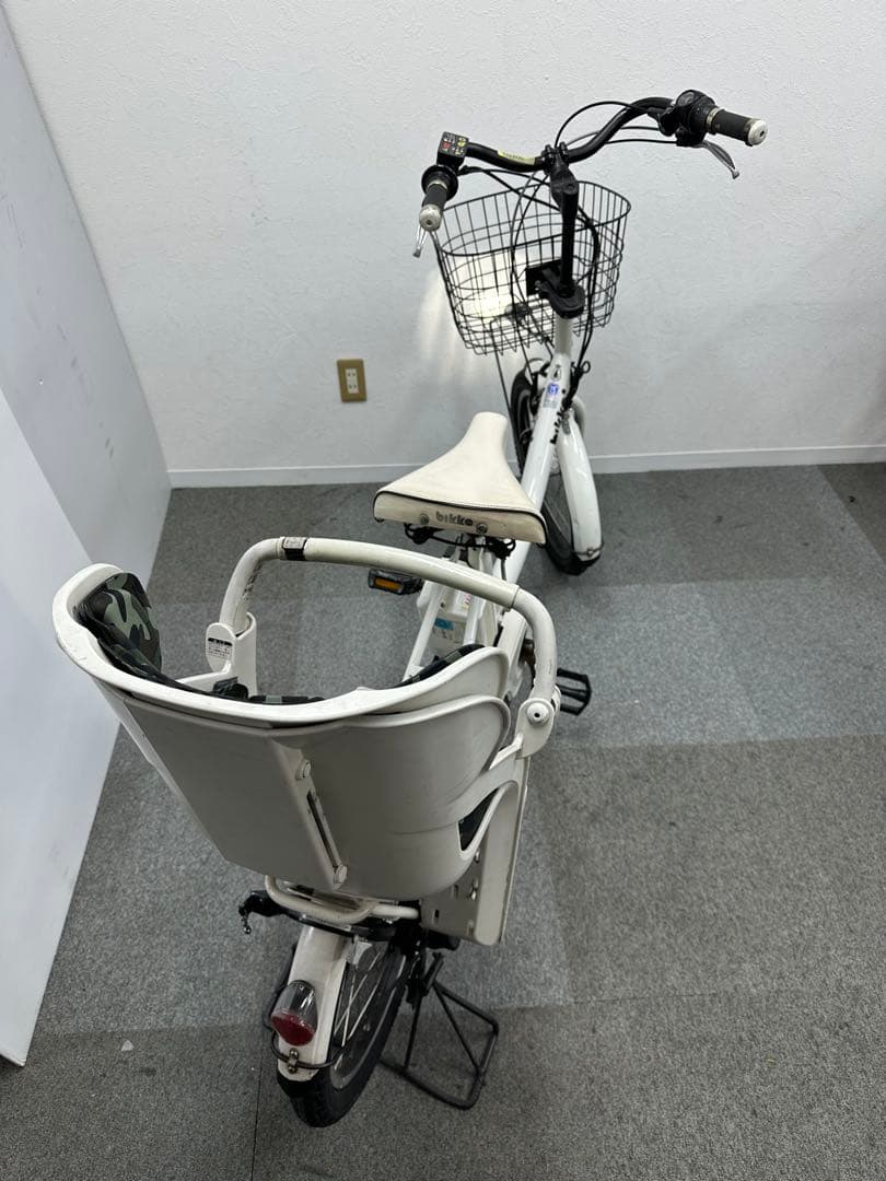 人気な車種　ブリヂストンビッケ2 子供乗せシート付き電動自転車　お買い得品