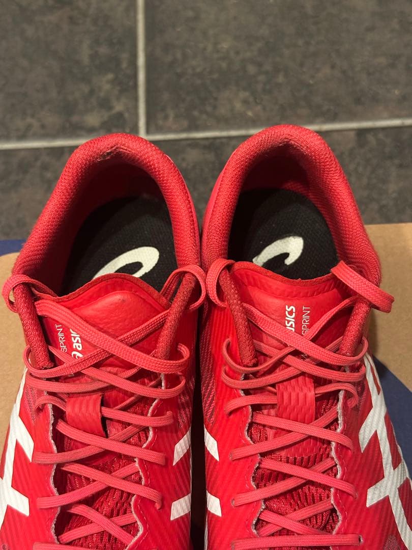 asics ウインドスプリント3 レッド 26.5cm ウィンドスプリント　陸上