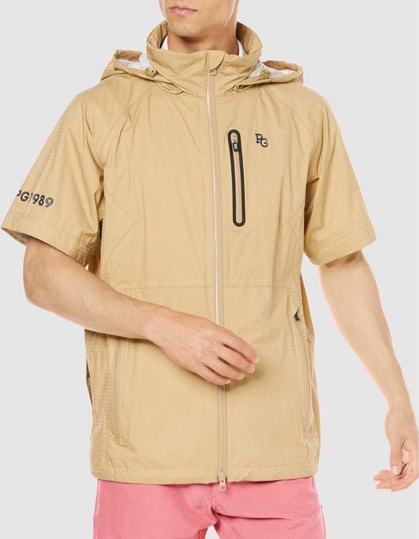 最終値⚠️新品✨半袖になる パーリーゲイツ XL レインジャケット 防水 4WAY