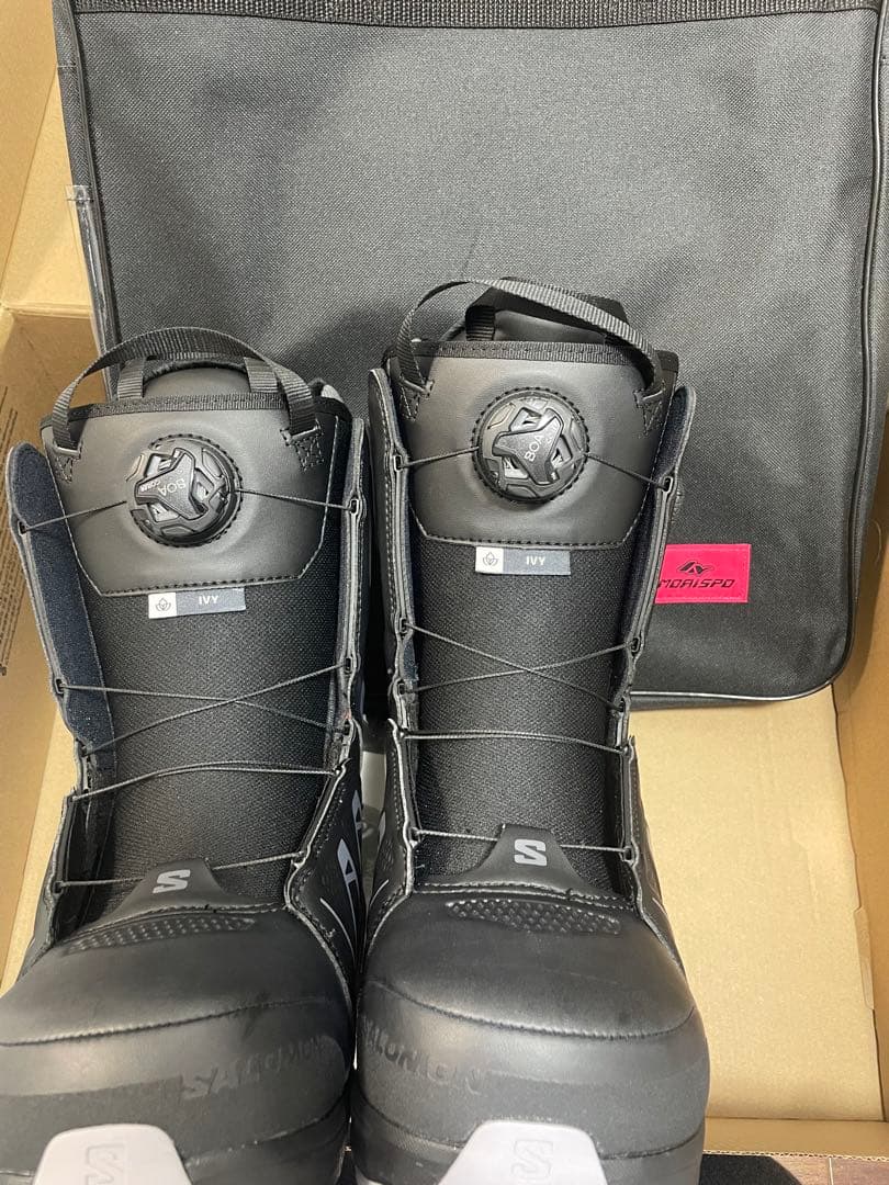 Salomon スノーボードブーツ ブラック IVY BOA SJ 25-26