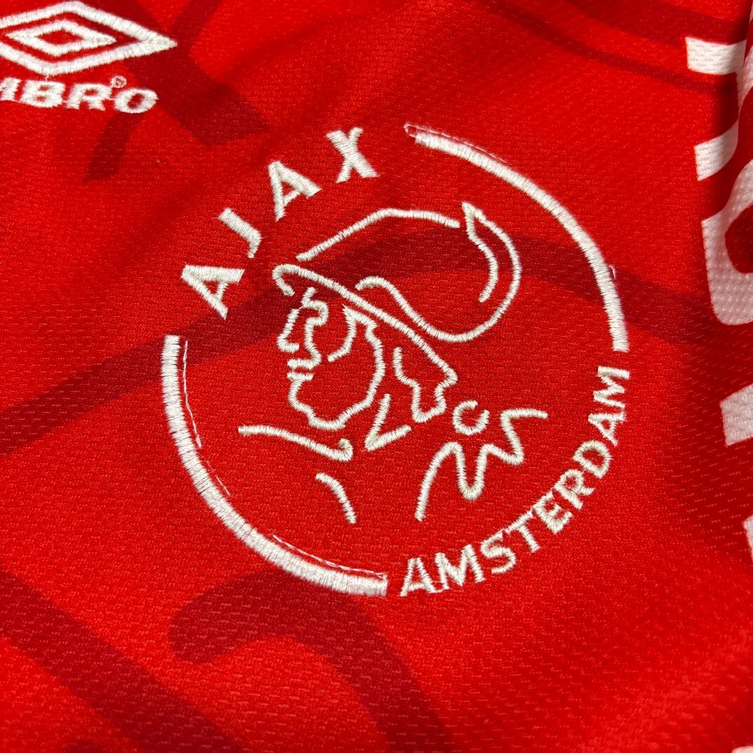 送料無料♪90s Ajaxアヤックス UMBROユニフォーム　Mサイズ