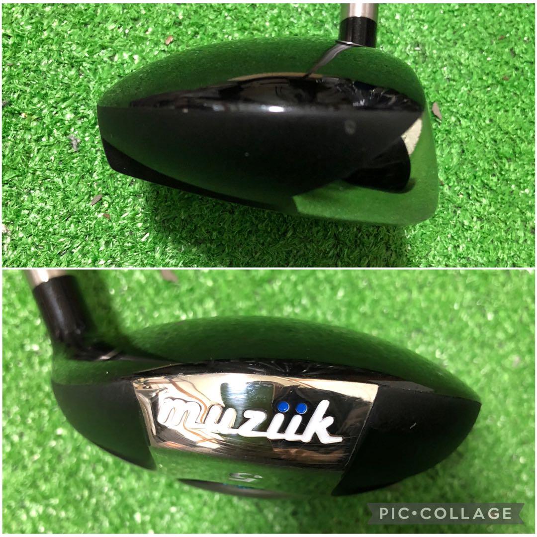 ムジーク muzuk☆5w 19度☆バシレウス FW65 フレックスX