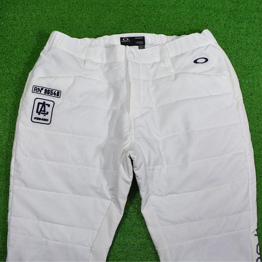 OAKLEY/オークリー ゴルフ 防寒パンツ【ホワイト/2XL】超美品！