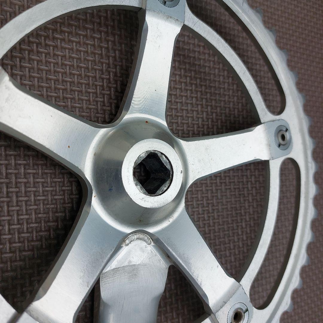SUNTOUR SUPERBE PRO ピスト165mm チェーンリング付き