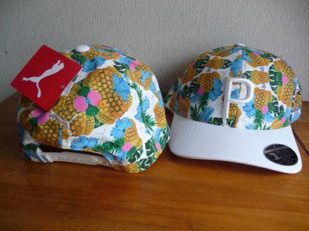 USコブラ プーマ限定発売品 パイナップルCAP 白 新品