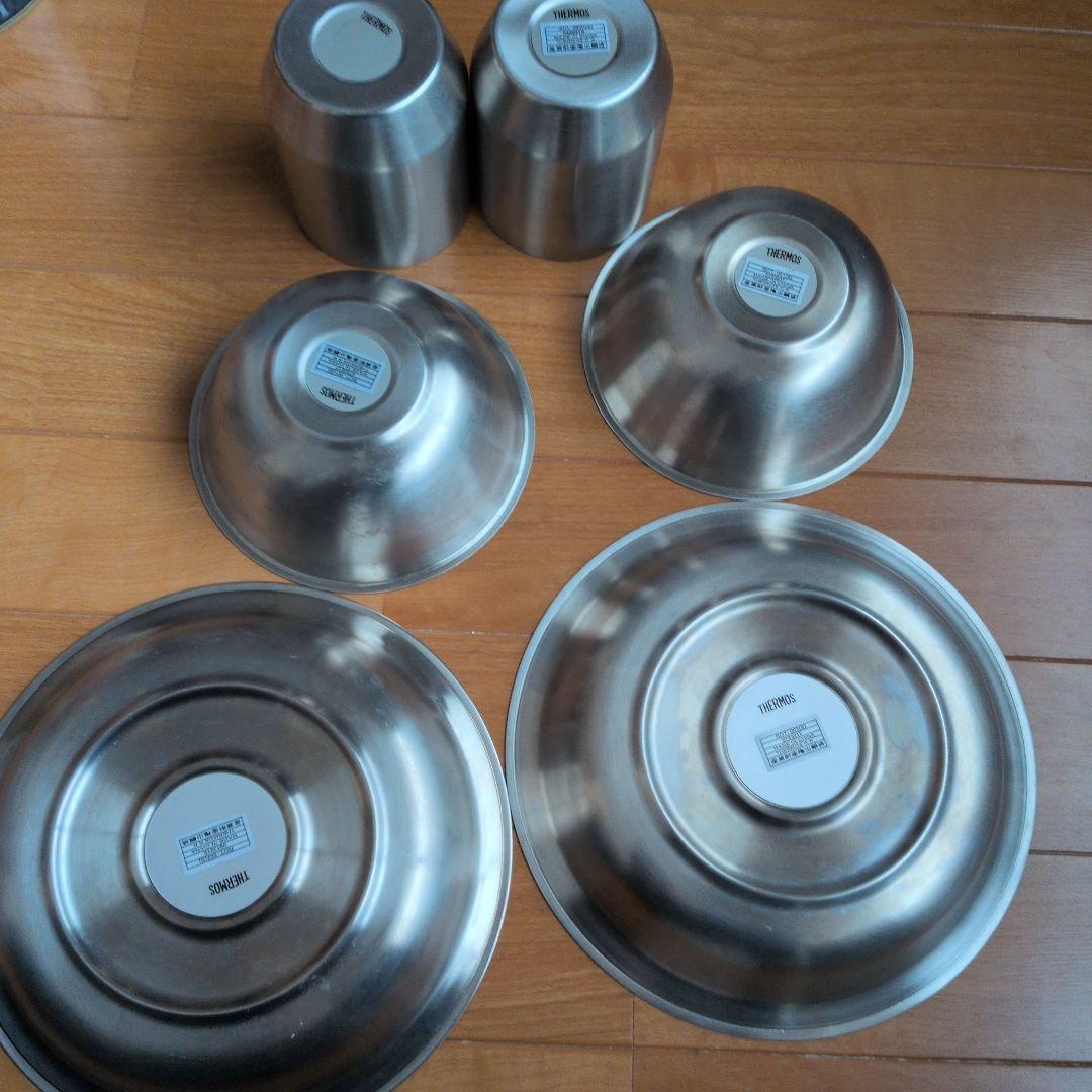 THERMOS ステンレス食器セット 4点