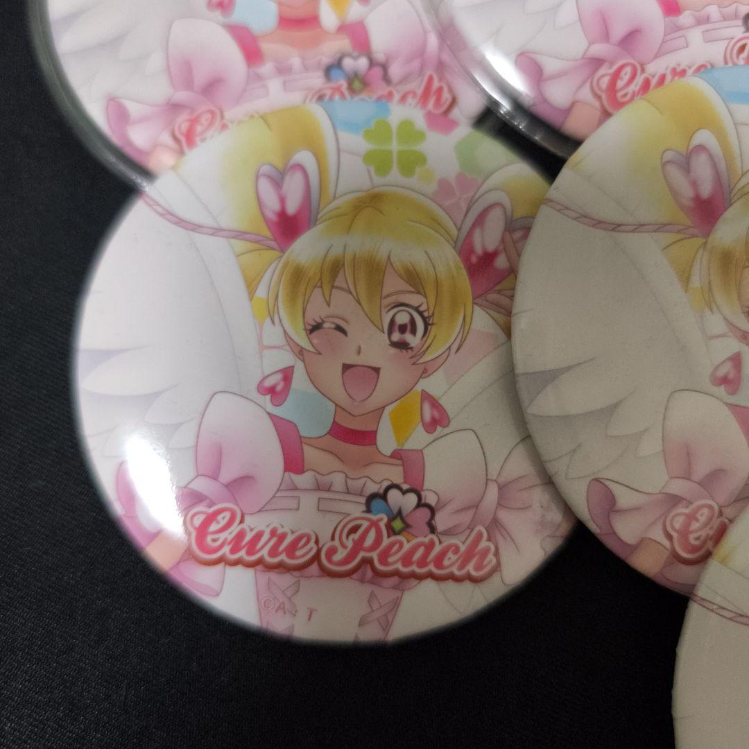 キュアピーチ 20周年全プリキュア展缶バッジ 12個セット