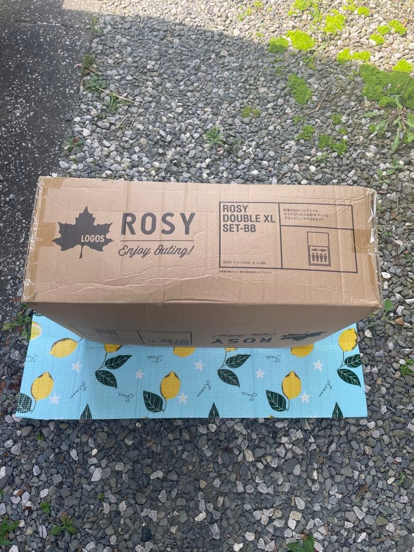 あやちゃん専用 ロゴスROSY ドゥーブルXL 防水マット+グランドシート