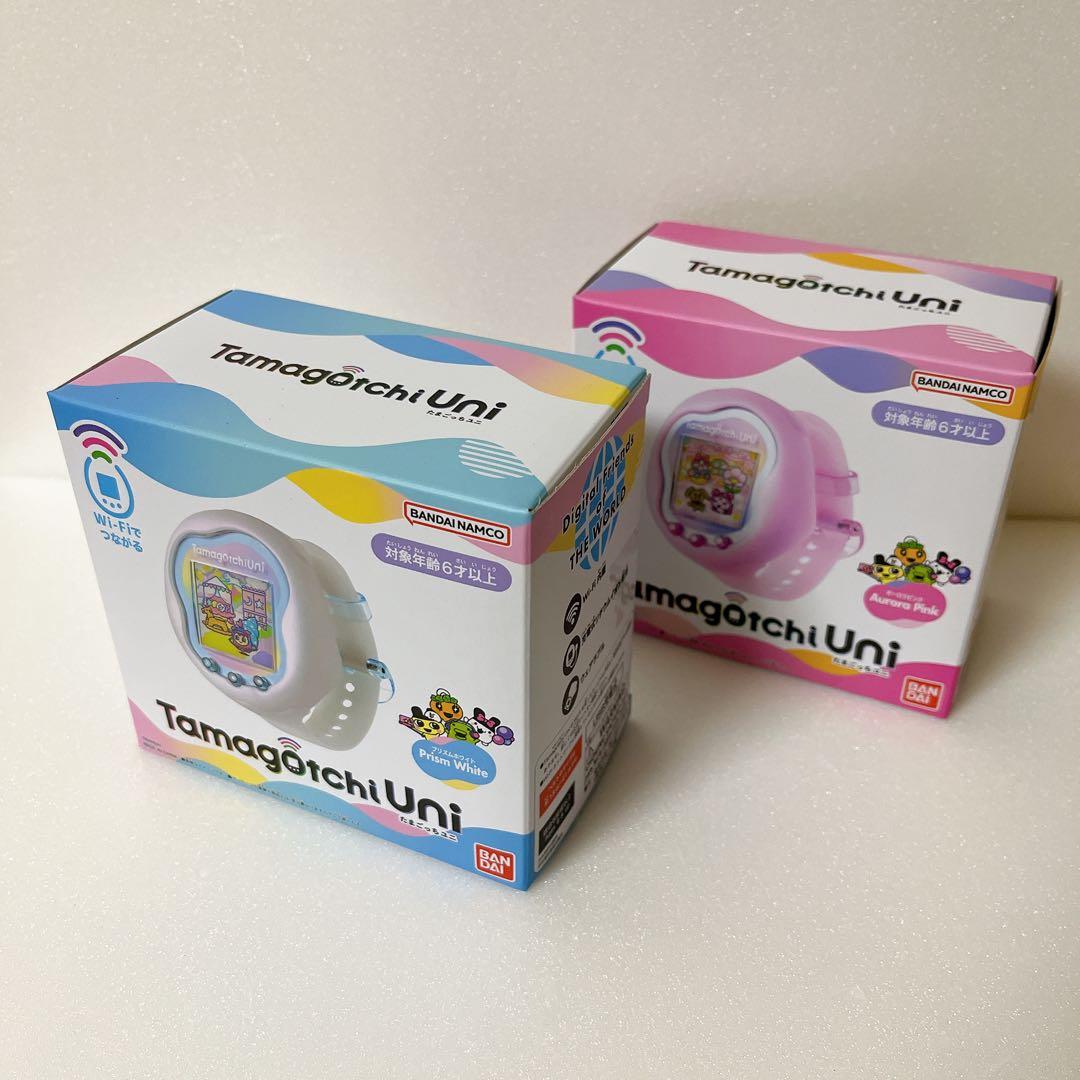 たまごっちユニ Prism White Aurora Pink 2点セット