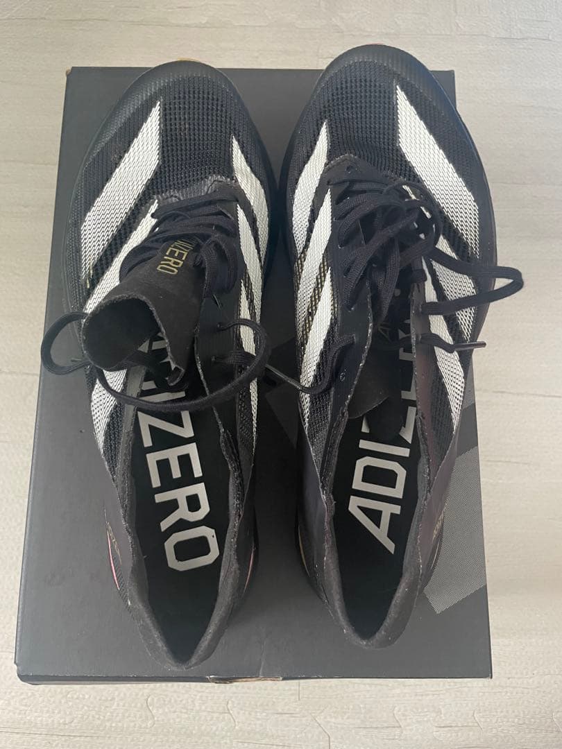 adidas ADIZERO AVANTI ブラック/ピンク