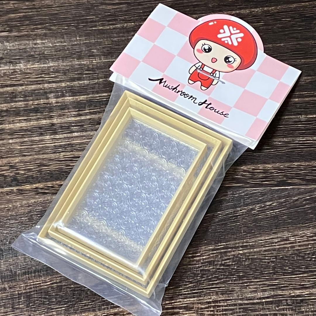 専用ページ　ミニチュアキッチン雑貨　トレイ4点セット　Aタイプ　４色