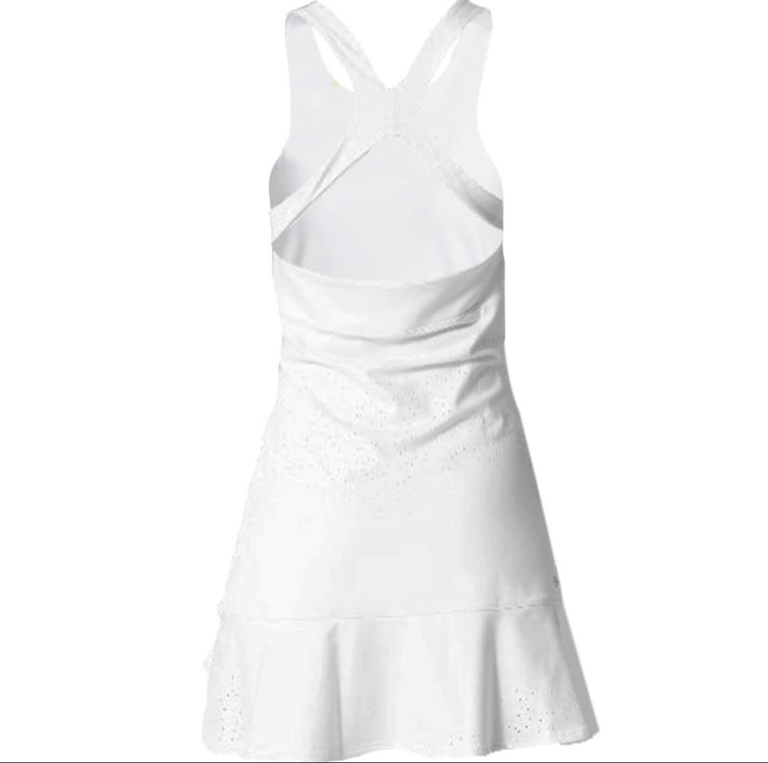 アディダス LONDON Y DRESS Yバックワンピース A/M ホワイト