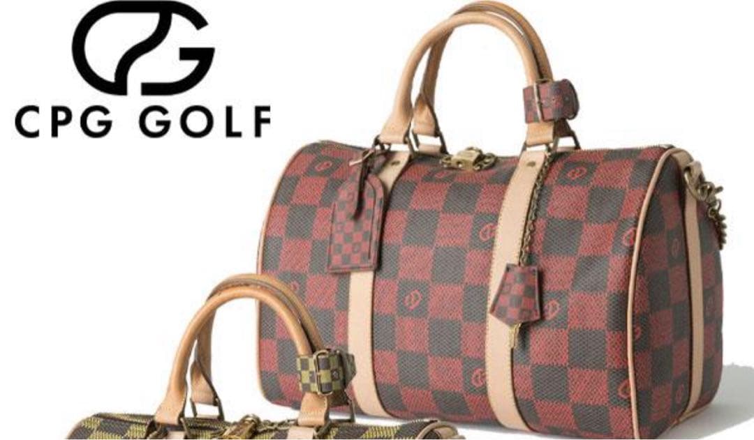 CPG GOLF ボストンバッグ スモール 4517-24105 RED