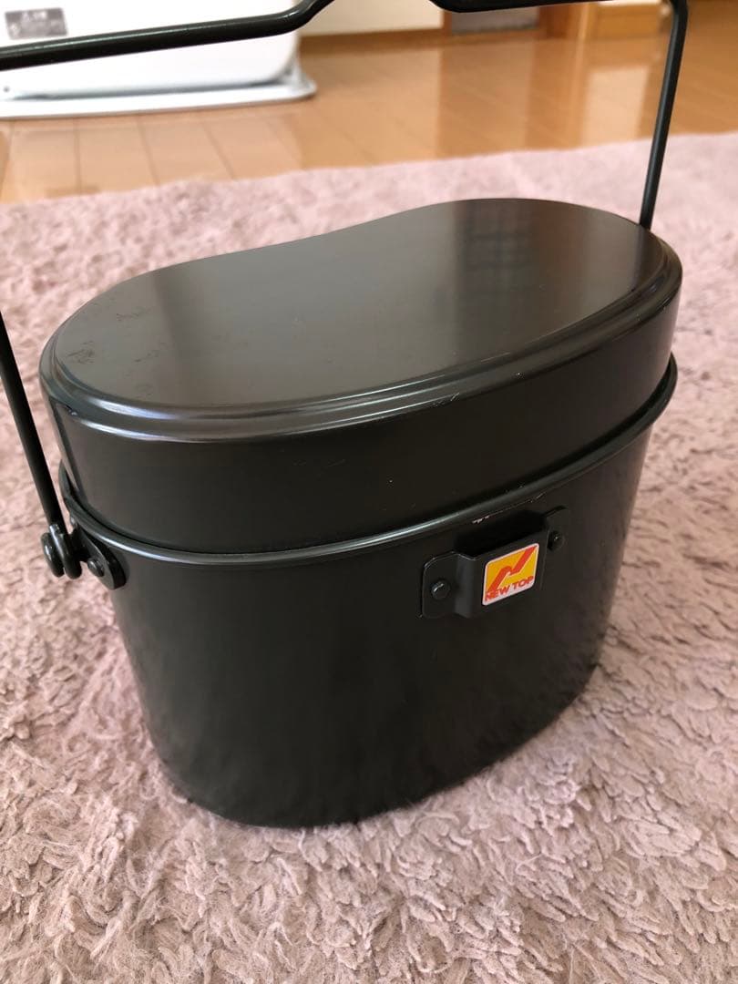 希少！当時物！入手困難！昭和レトロ！未使用NEWTOP飯盒