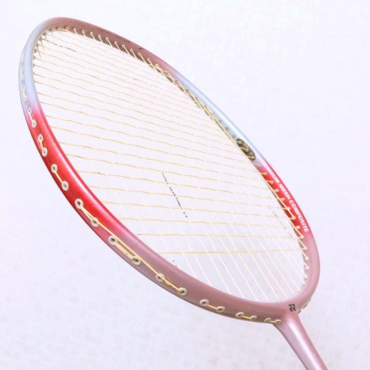 YONEX バドミントンラケット ヨネックス Ti2チタンメッシュ ローズピンク