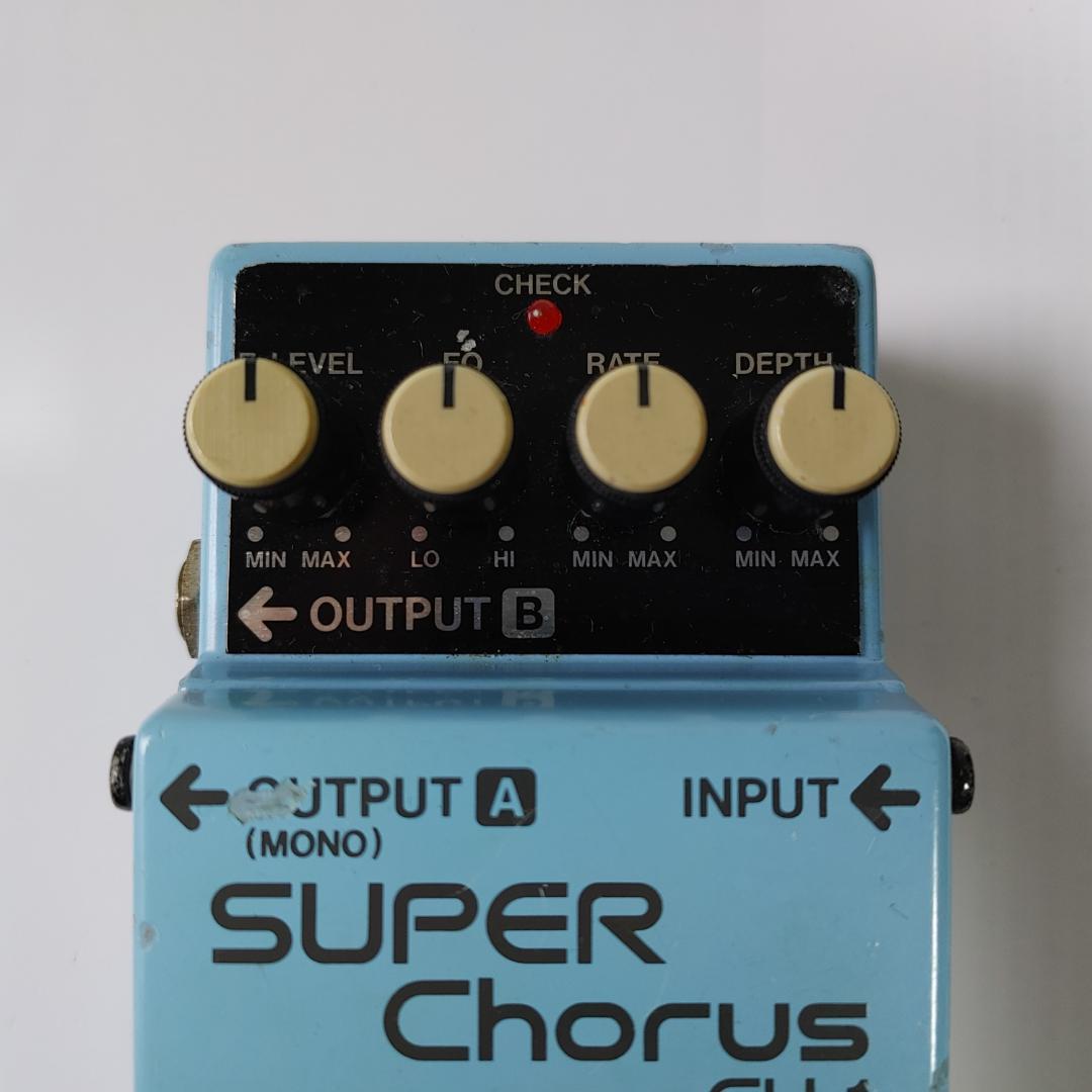 アナログ期★BOSS CH-1 SUPER Chorus コーラス｜ピンクラベル