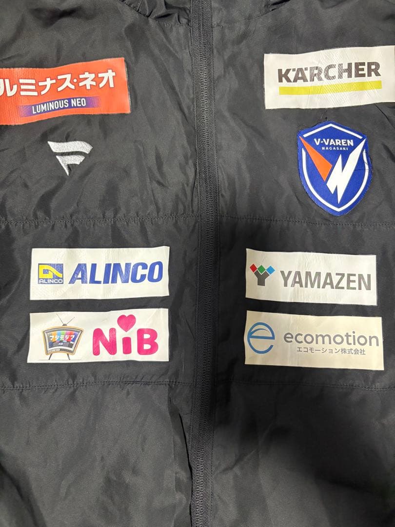多機能 Vファーレン長崎 ウインドブレイカー上下セット