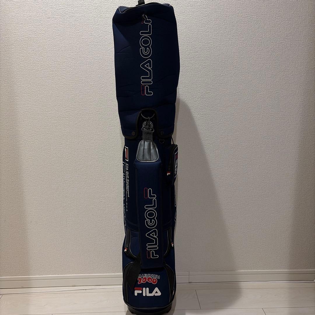 FILA GOLF （MIZUNO）ゴルフバッグ ネイビー