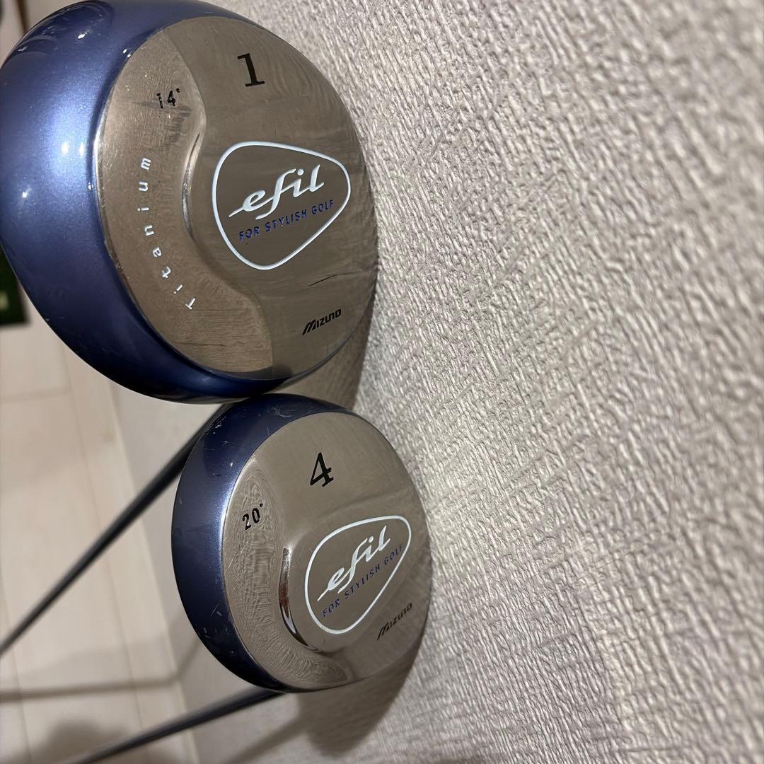 FILA GOLF （MIZUNO）ゴルフバッグ ネイビー
