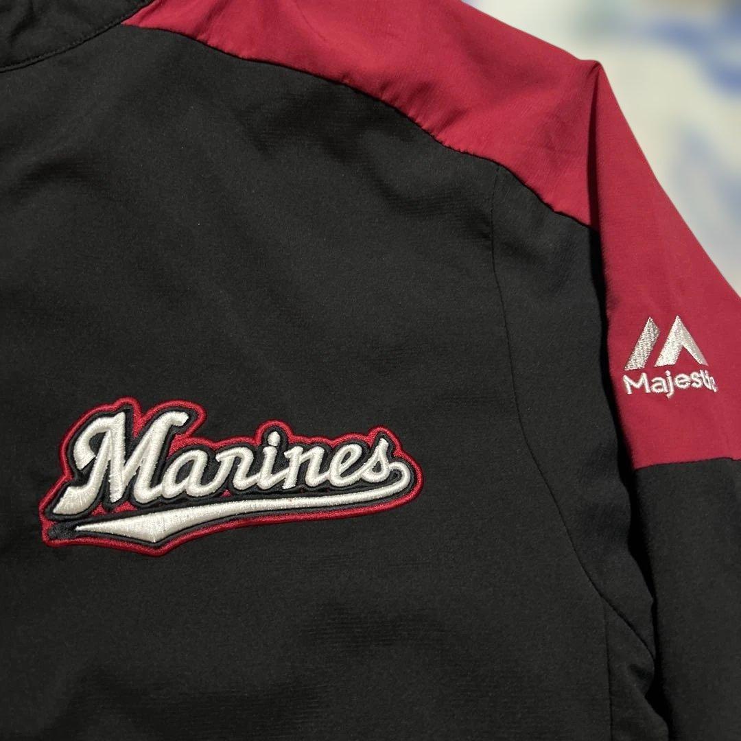 千葉ロッテ　マリーンズMajestic Marines ジャケット ＃34