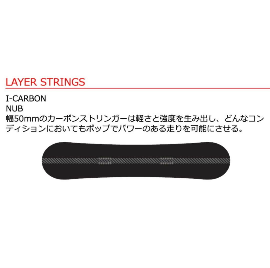 25/26' SIMS boards NUB 156.5 新品未使用