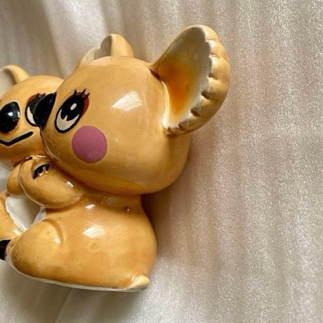 昭和レトロポップ　内藤ルネ　ふたごのコアラ　貯金箱