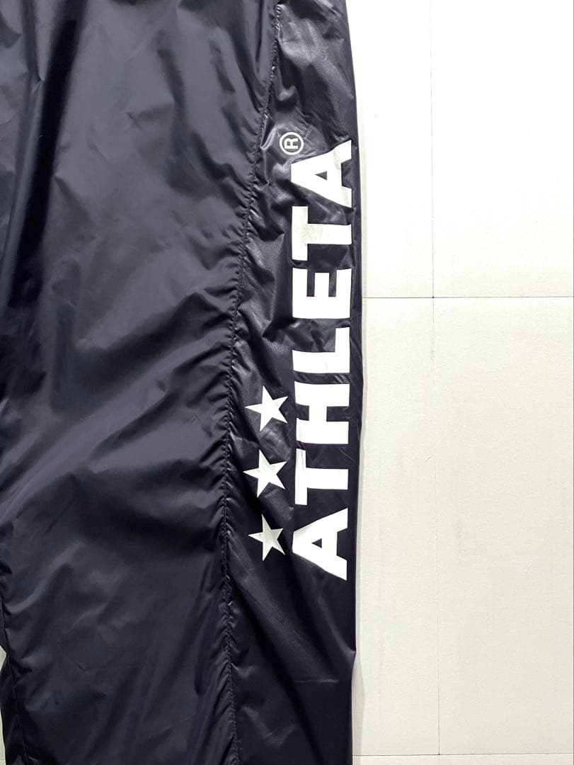 ATHLETA ウインドブレーカーセットアップ　ダークネイビー　L　ピステスーツ