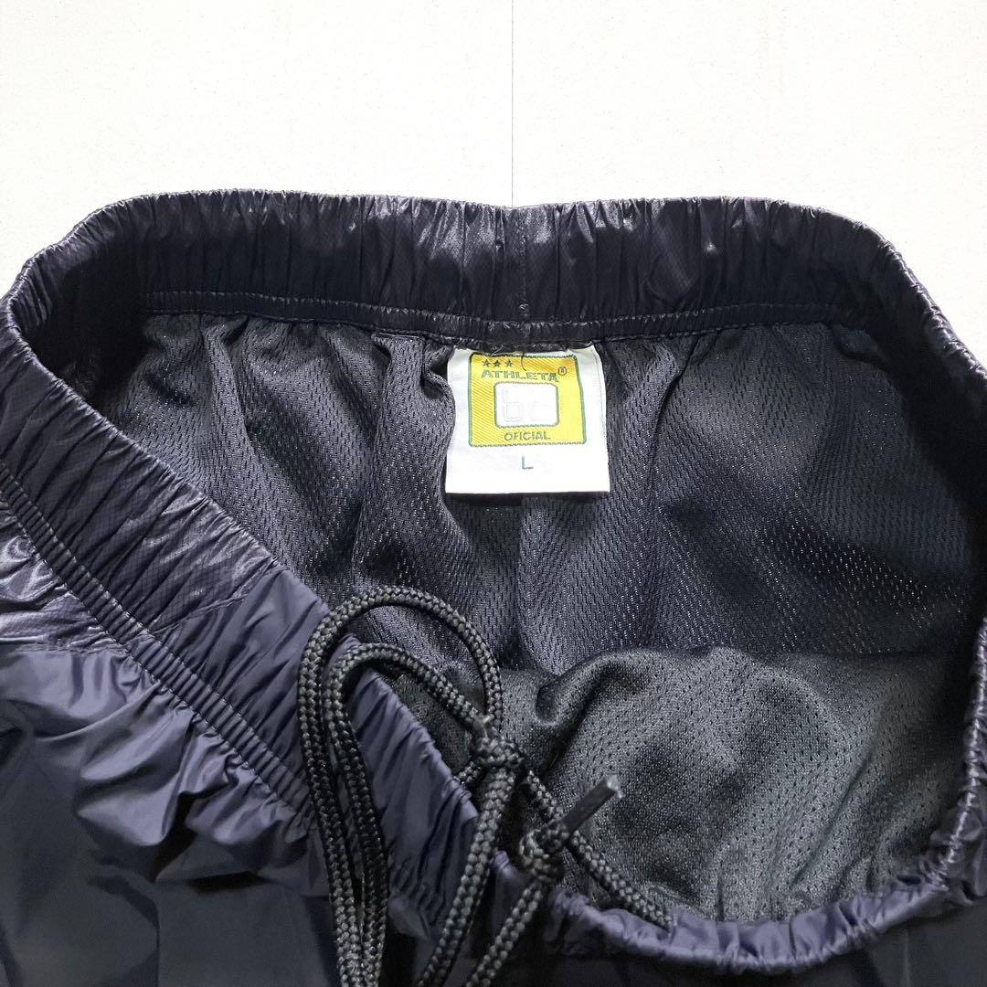 ATHLETA ウインドブレーカーセットアップ　ダークネイビー　L　ピステスーツ