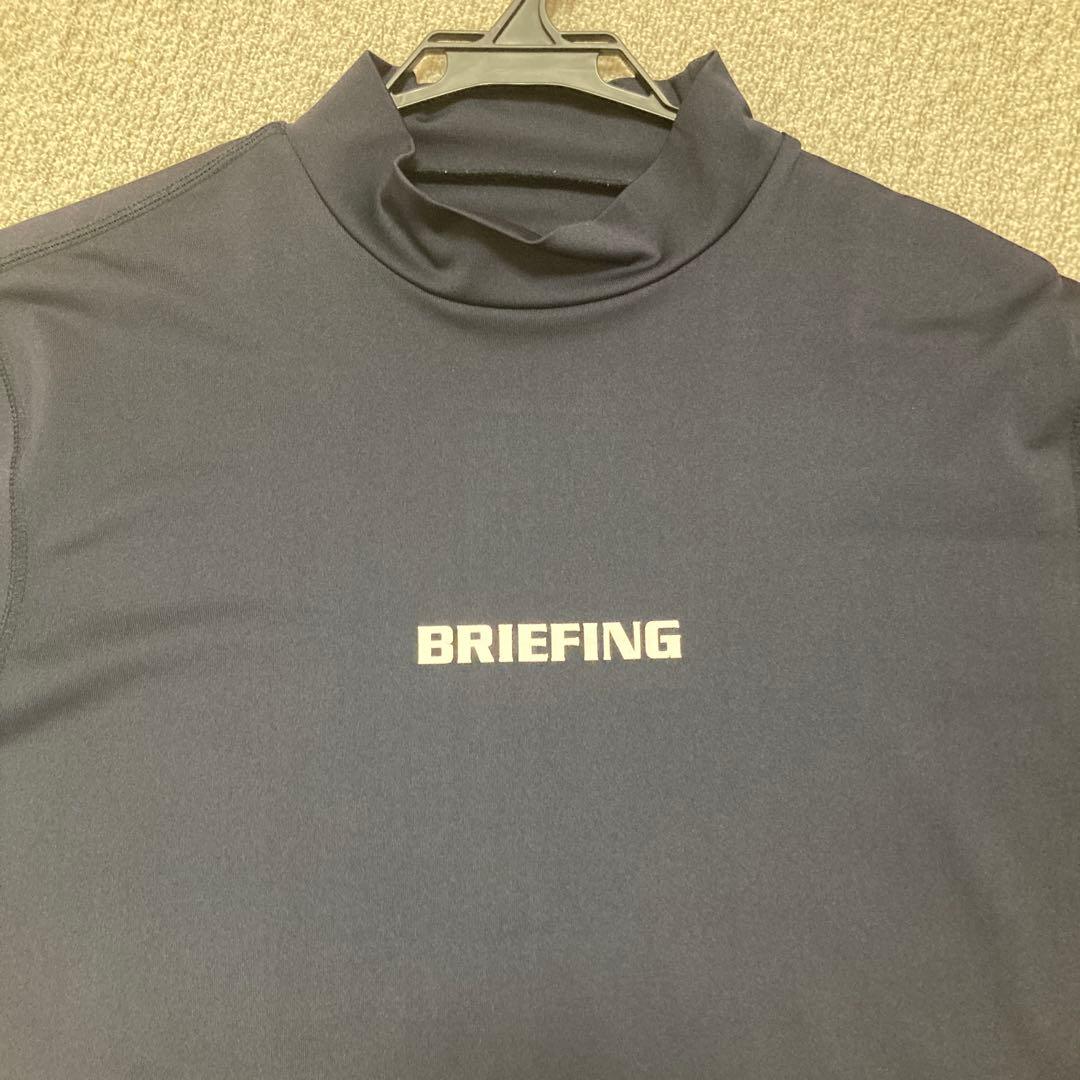 BRIEFING メンズシャツ L ネイビー
