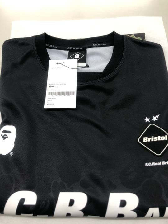 シャツ FCRB x BAPE GAME SHIRT L