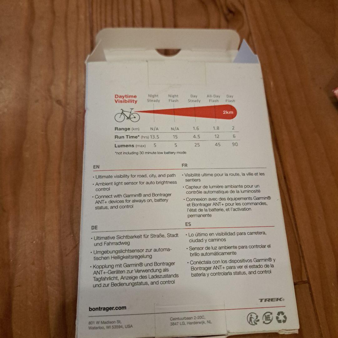 Bontrager Flare RT リアライト