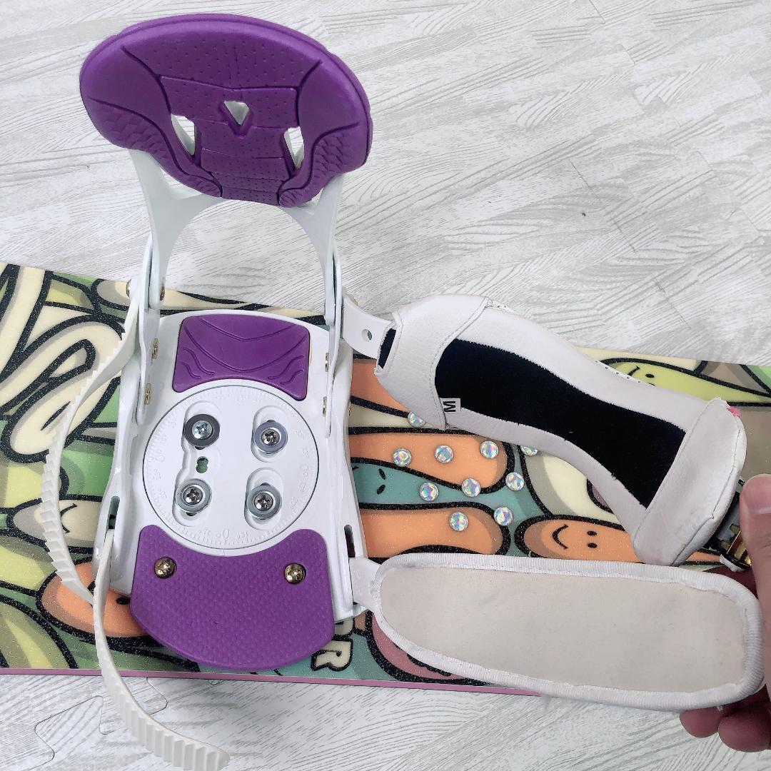 Spoon TEAR 138cm Mサイズ　スノーボード　2点セット　レディース