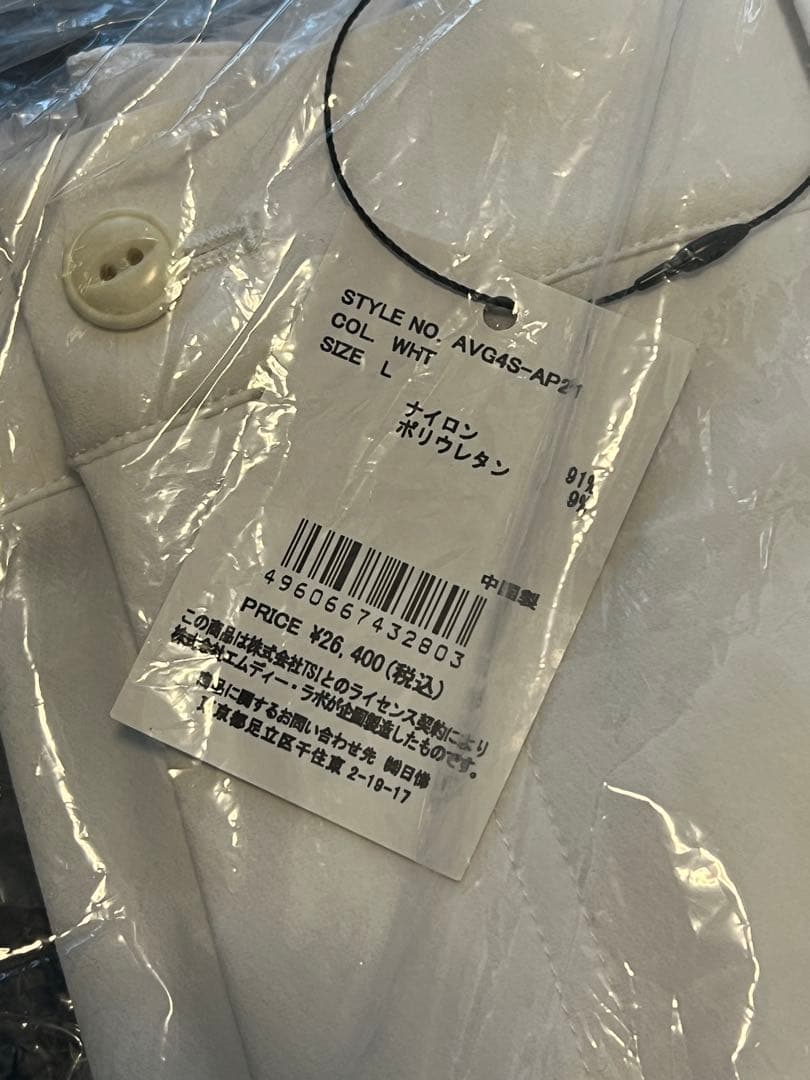 新品レディースAVIREXゴルフパンツ 長ズボン 白