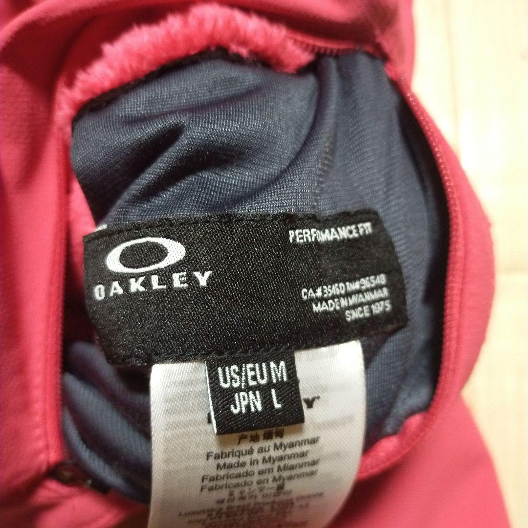極美品　OAKLEY ボアジャケット　フリース　リバーシブル　ゴルフウェア