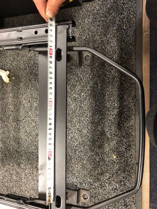 mh23sワゴンR バケットシートレール左右セット！
