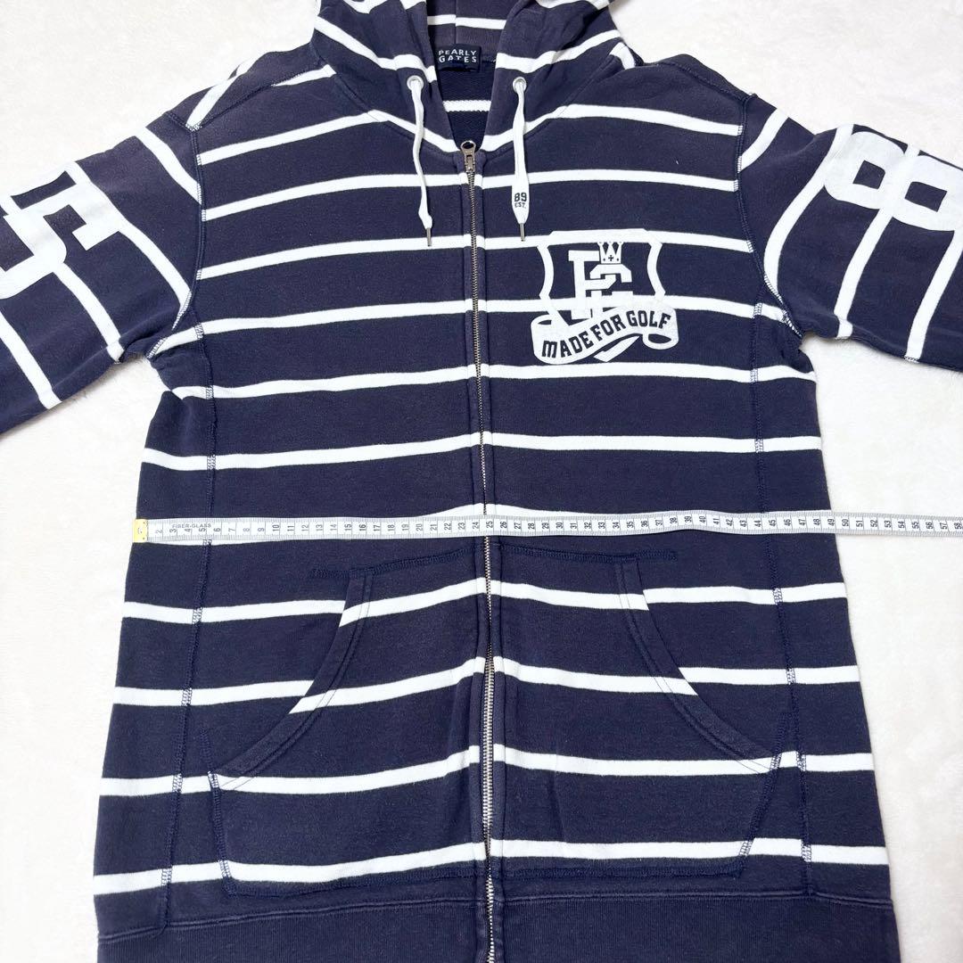 【美品】PEARLY GATESパーリーゲイツ　フルジップパーカー　25周年記念