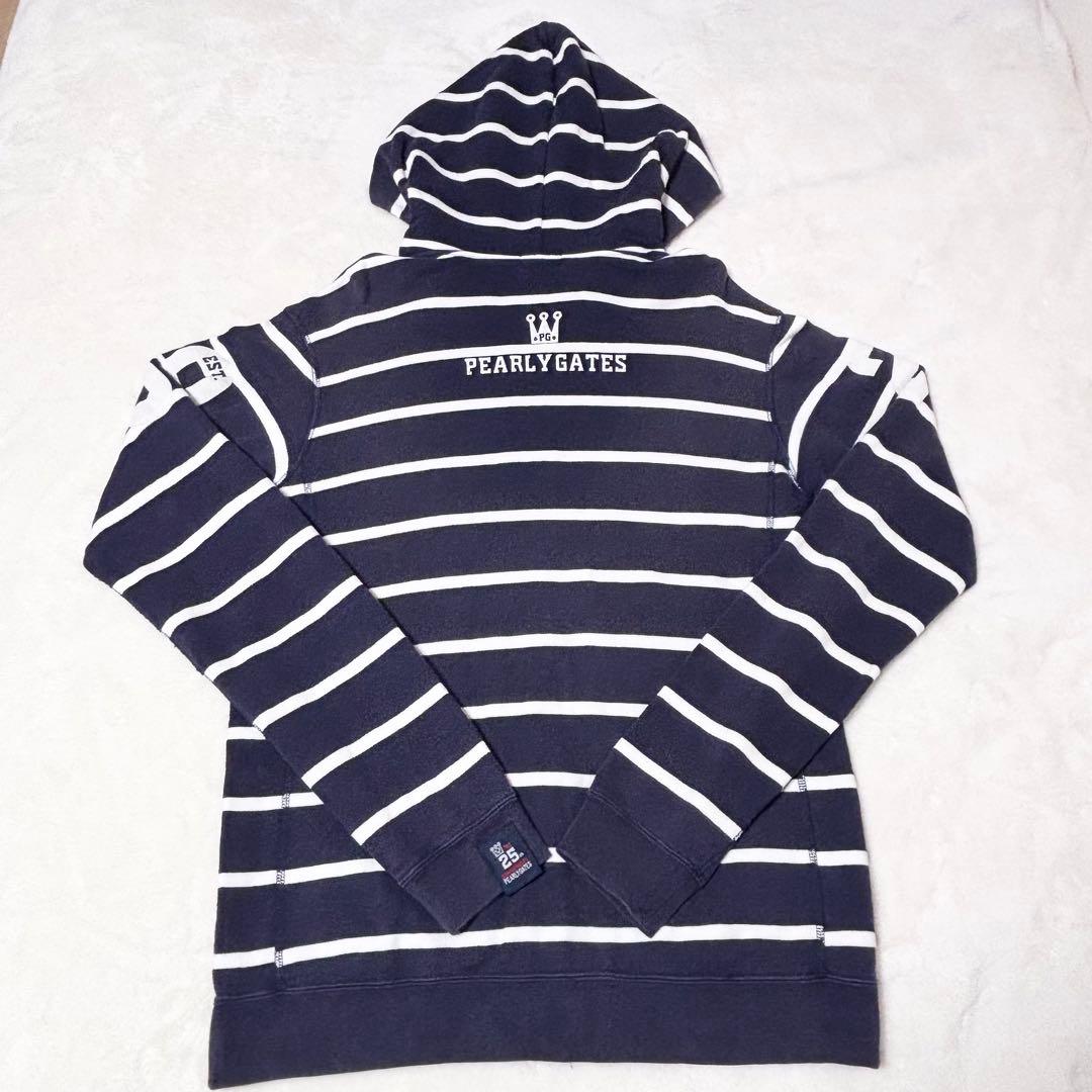 【美品】PEARLY GATESパーリーゲイツ　フルジップパーカー　25周年記念