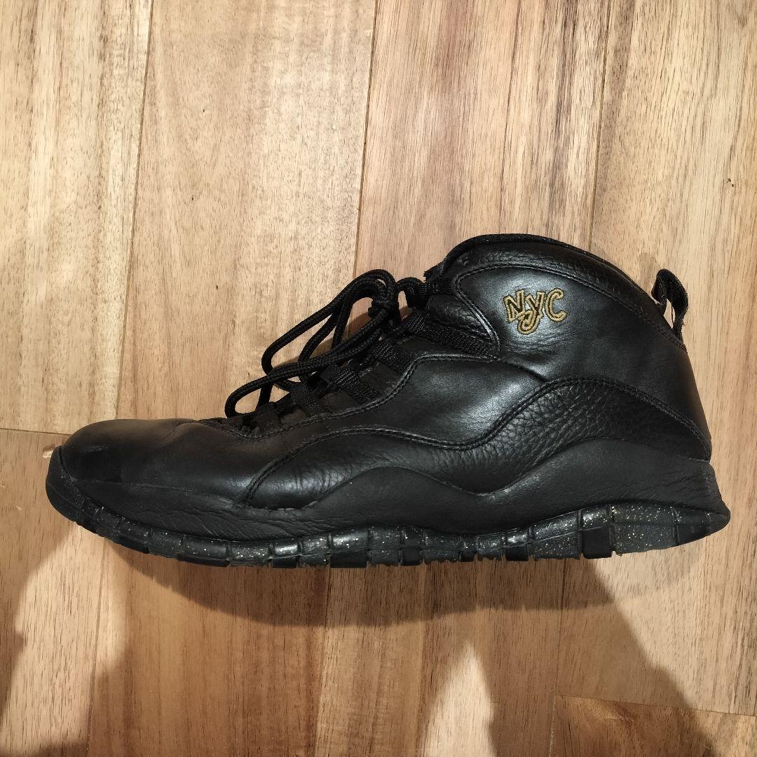 ナイキ AIR JORDAN 10 RETRO NYC 送料込 期間限定値下げ