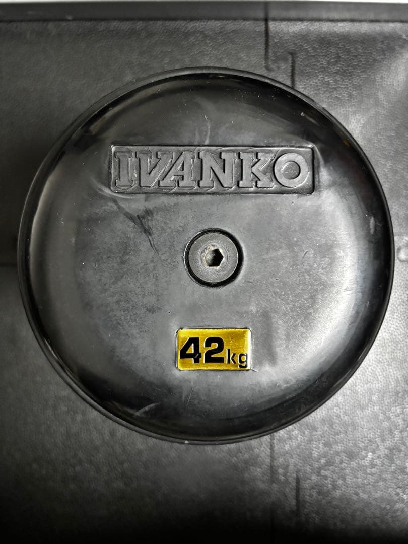 IVANKO(イヴァンコ) SDKR セットダンベル(ラバー) 42×2