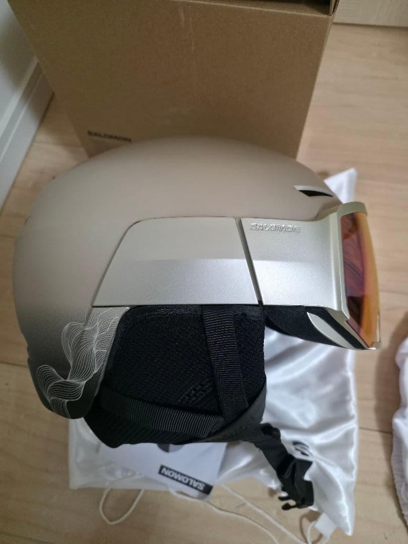 SALOMON Osmo Pro Photo L ヘルメット スキー ボード