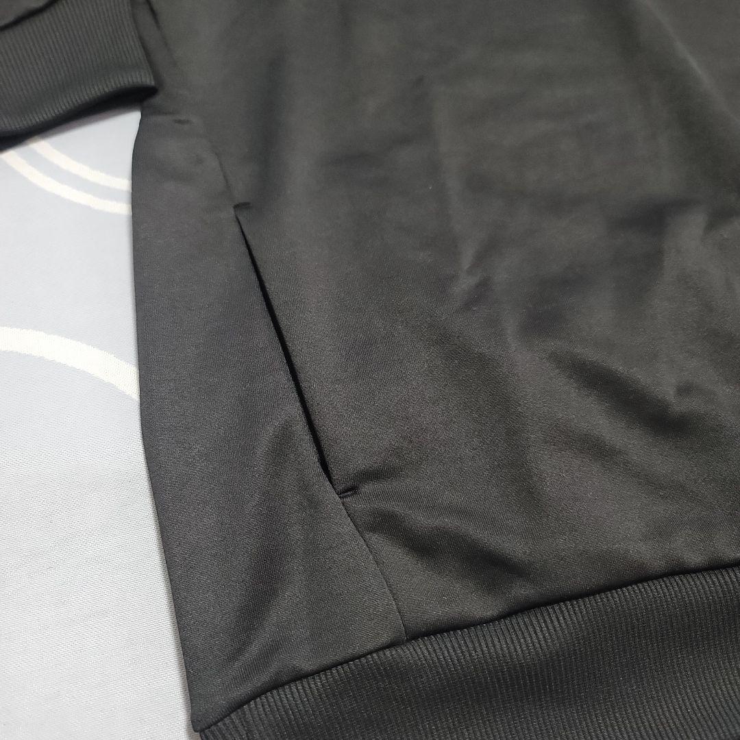 ⑮　hummel 黒 フード付きスウェットシャツとパンツセット 別売可
