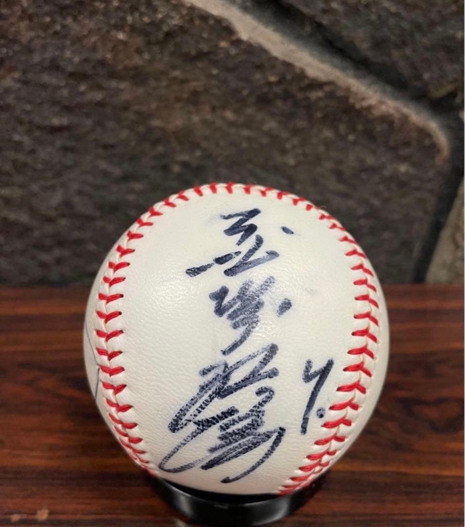 荒木雅博、谷繁元信、野口茂樹選手　中日ドラゴンズ 寄せ書き直筆サインボール