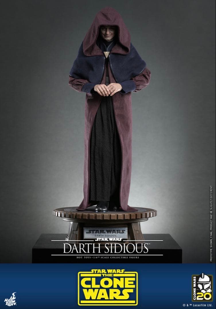 【新品未開封】スター・ウォーズ ホットトイズ ダース・シディアス